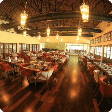 Golfers on green course